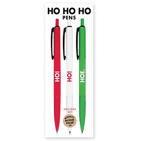 Whiskey River Soap Co. Office Goods Ho Ho Hoe! Pens