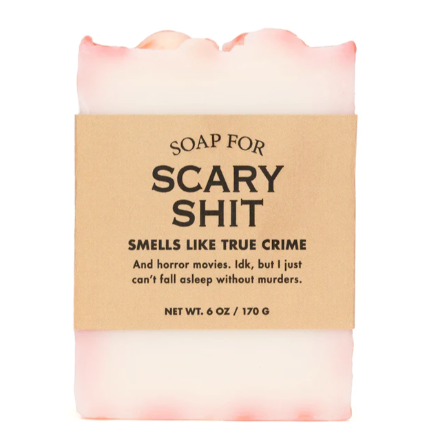 Whiskey River Soap Co. Personal Care Soap for Scary Shit - Smells like true crime