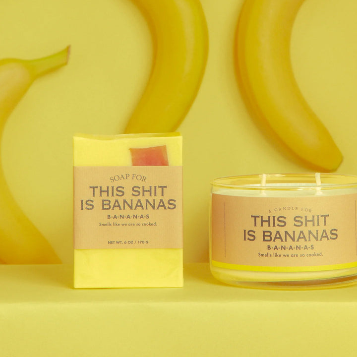 Whiskey River Soap Co. Personal Care Soap For This Shit Is Bananas