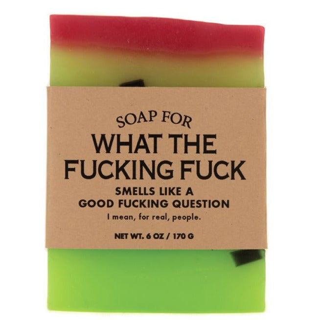 Whiskey River Soap Co. Personal Care Soap for What the Fucking Fuck
