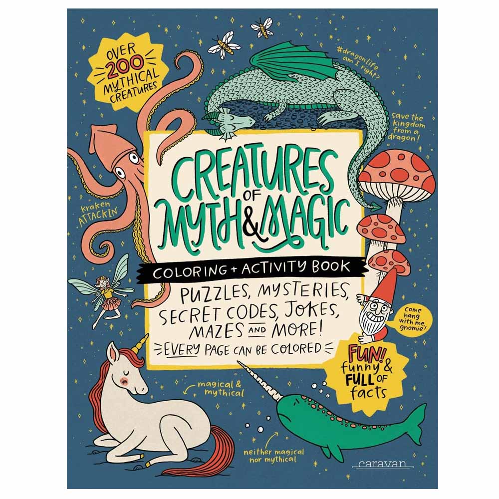 Your Very Favorite Books Creatures of Myth & Magic Coloring & Activity Book