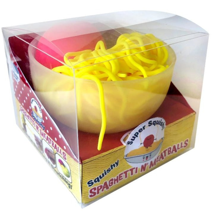 Zorbitz Toy Novelties Squishy Stretchy Spaghetti & Meatballs