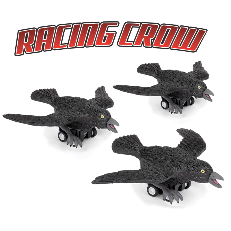 Accoutrements - Archie McPhee Funny Novelties Racing Crow - 1 pc