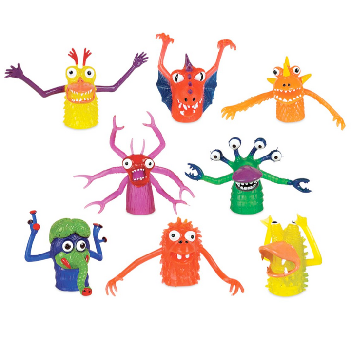 Accoutrements - Archie McPhee Toy Novelties Finger monster -  includes 1 monster