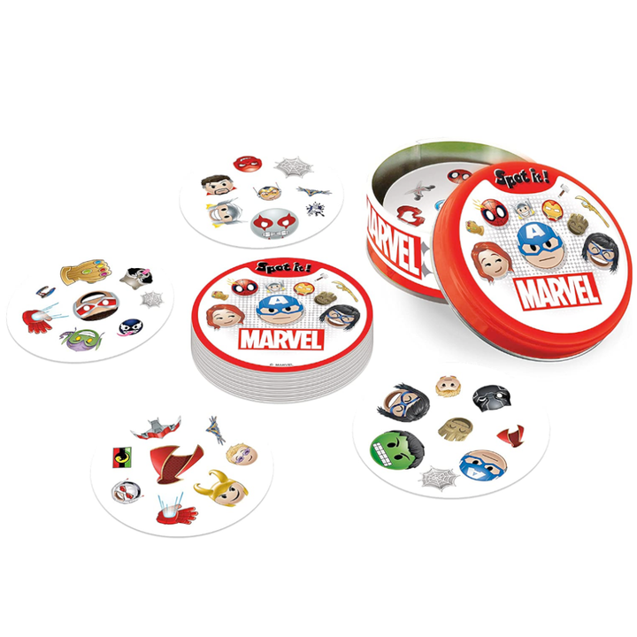 Asmodee Games Spot It: Marvel