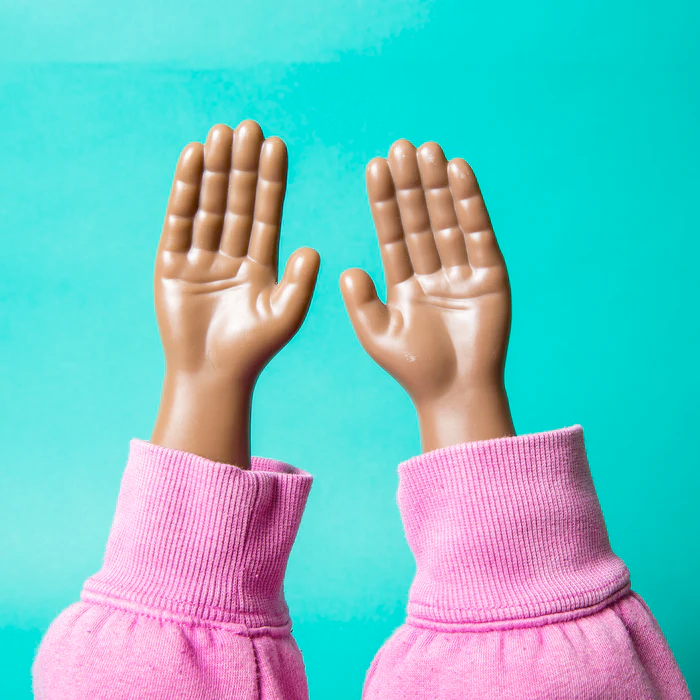 Big Mouth Toys Funny Novelties Tiny Hands - Set of 2