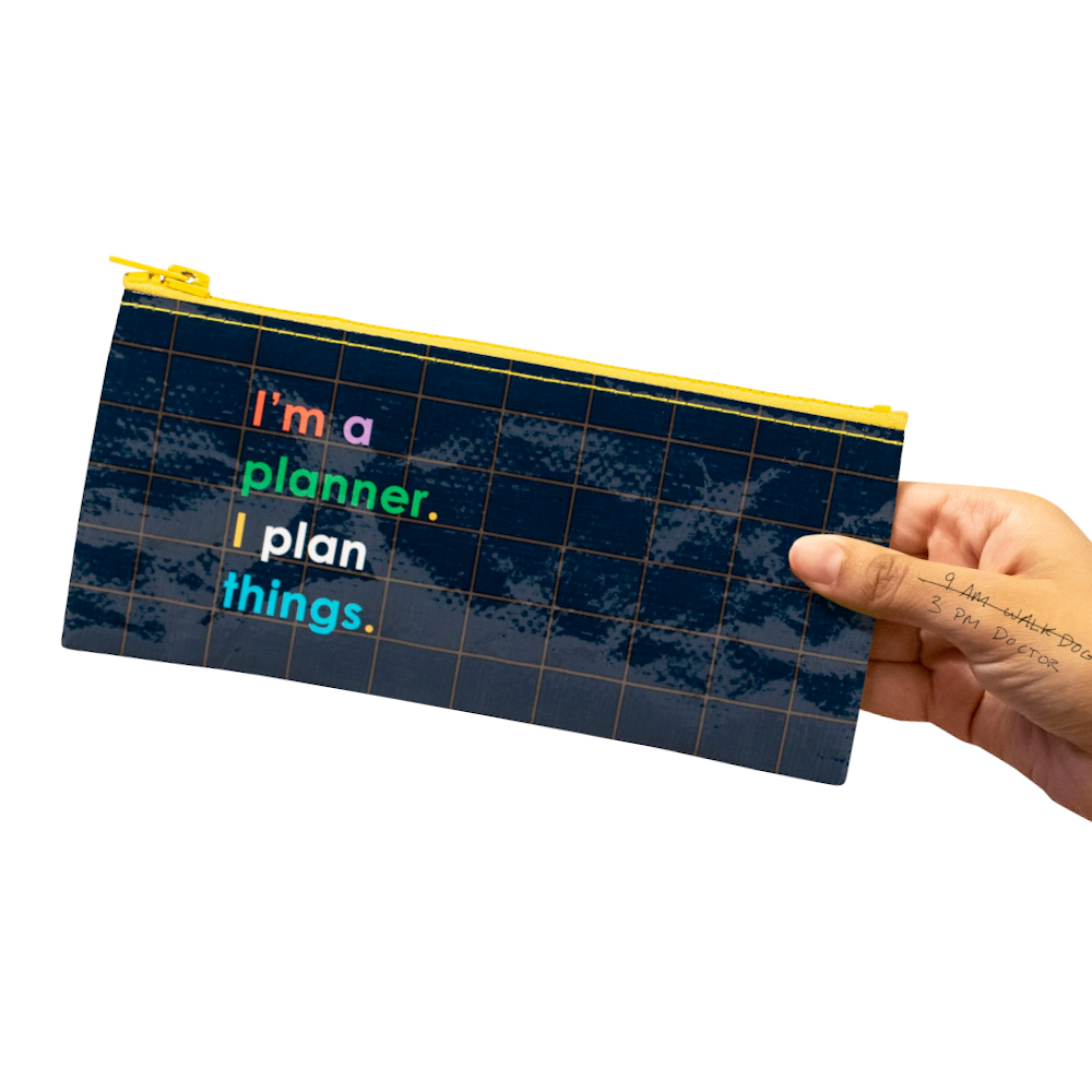 Blue Q Bags & Pouches I'm A Planner Pencil Case