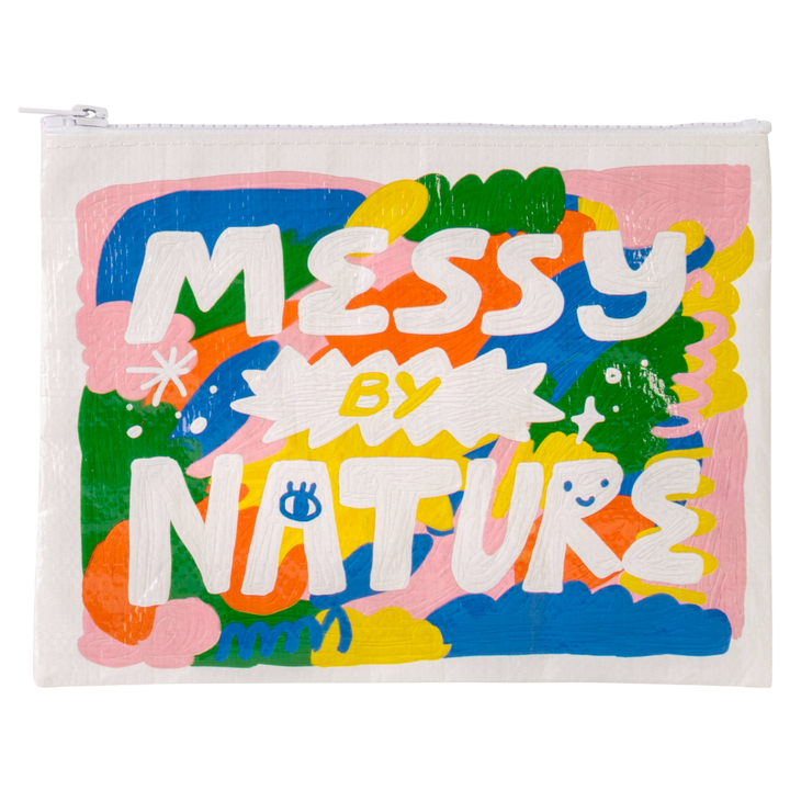Blue Q Bags & Pouches Messy By Nature Zipper Pouch