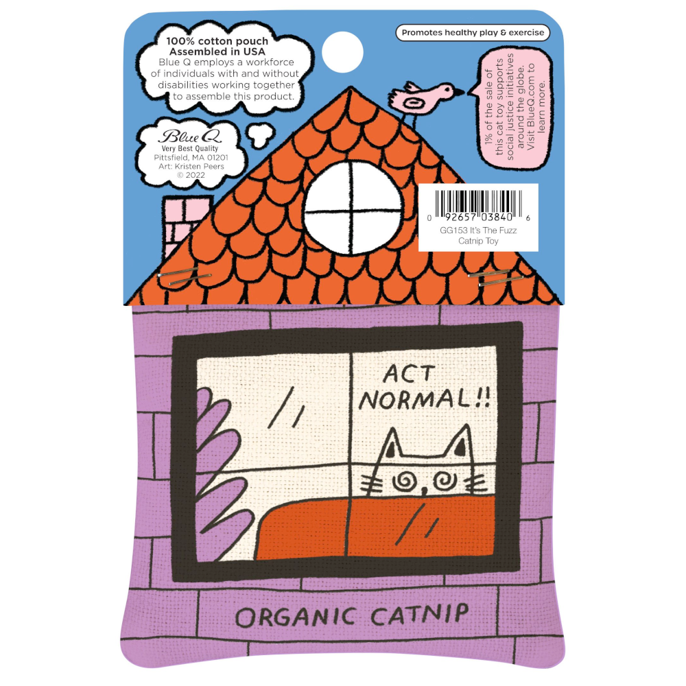 Blue Q Funny Novelties Organic Catnip