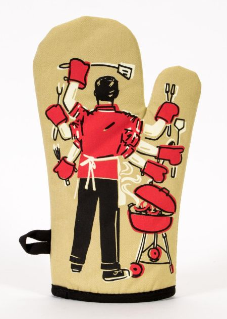 Blue Q Kitchen & Table I'll Feed All you F-ckers Oven Mitt