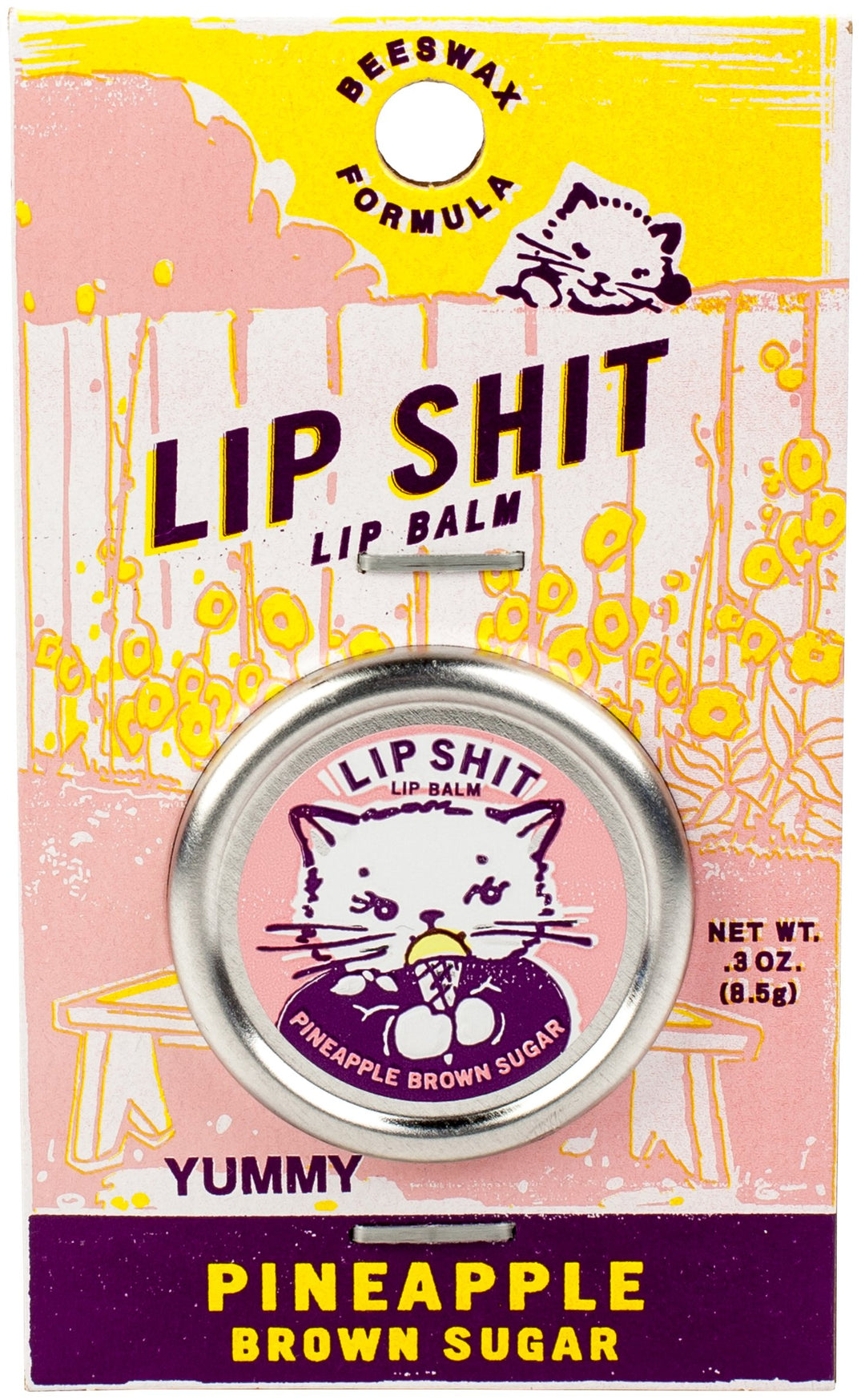 Blue Q Personal Care Pineapple Brown Sugar Lip Shit!