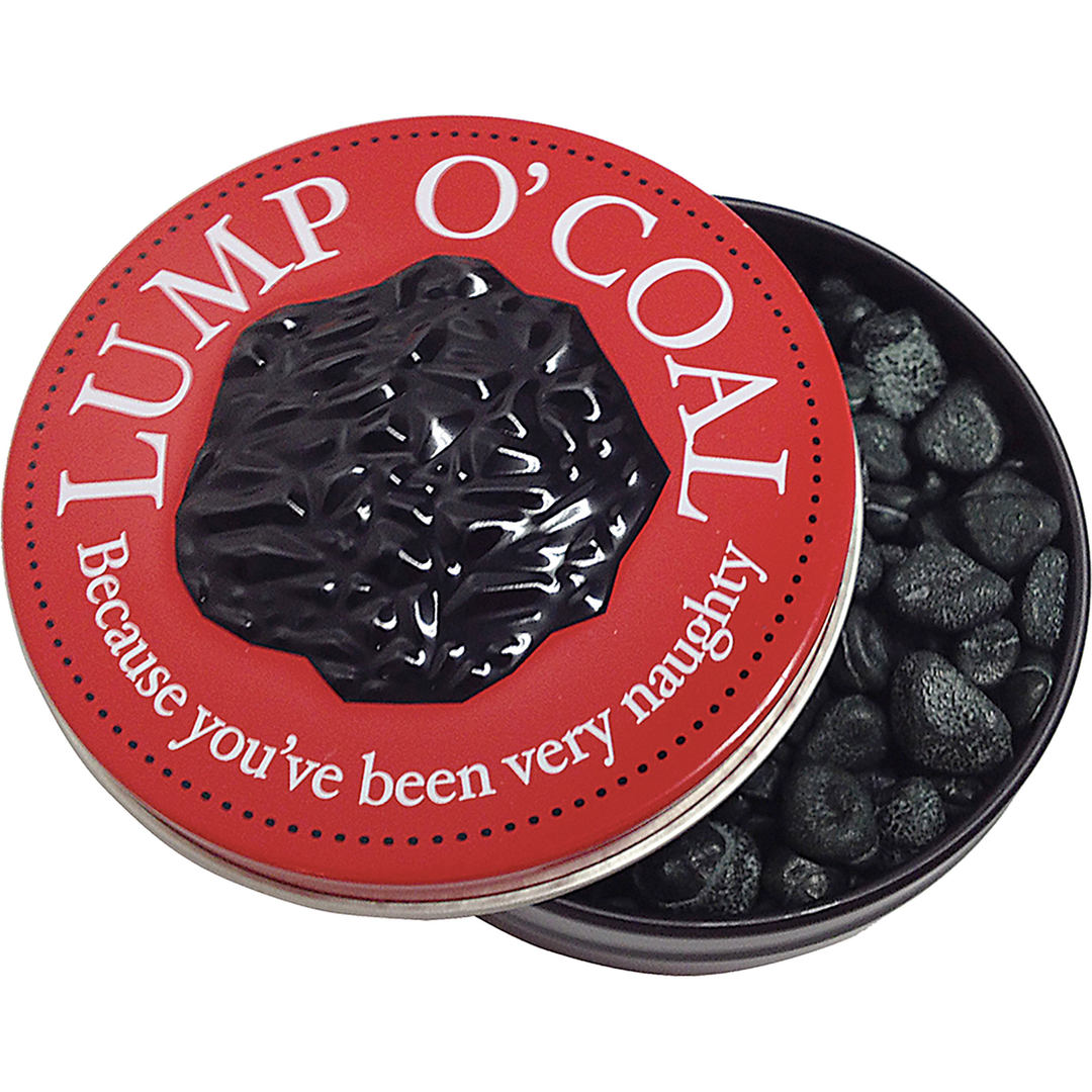 Boston America CANDY Lump of Coal Bubblegum Tin