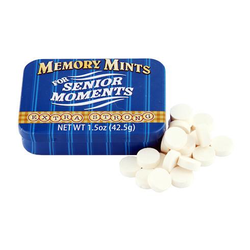 Boston America CANDY Memory Mints for Senior Moments Tin