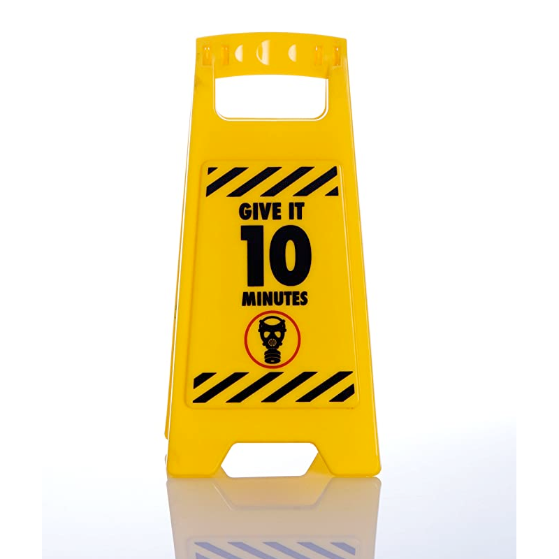 Boxer Gifts Funny Novelties Deeply Satisfying Poo Warning Sign