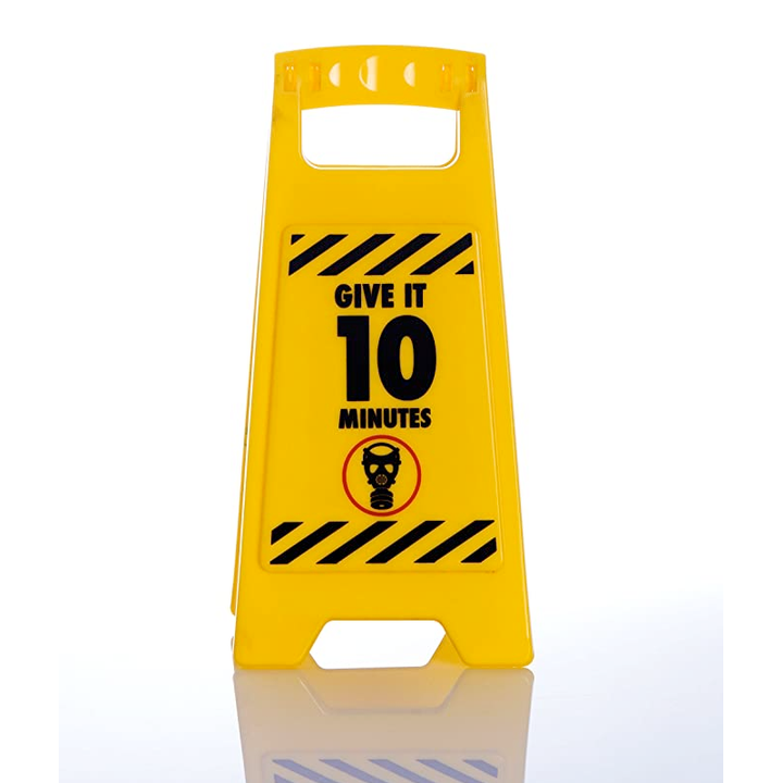 Boxer Gifts Funny Novelties Deeply Satisfying Poo Warning Sign