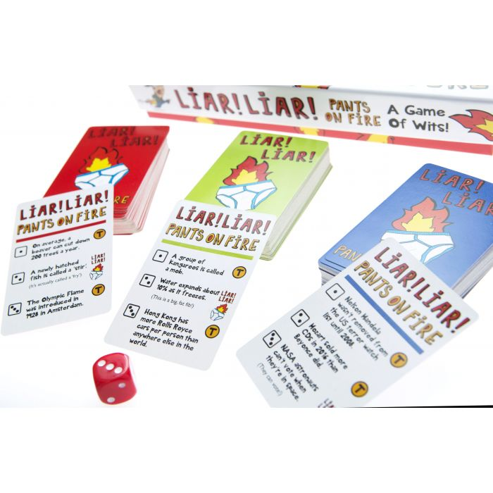 Boxer Gifts Games Liar Liar Pants on Fire Game