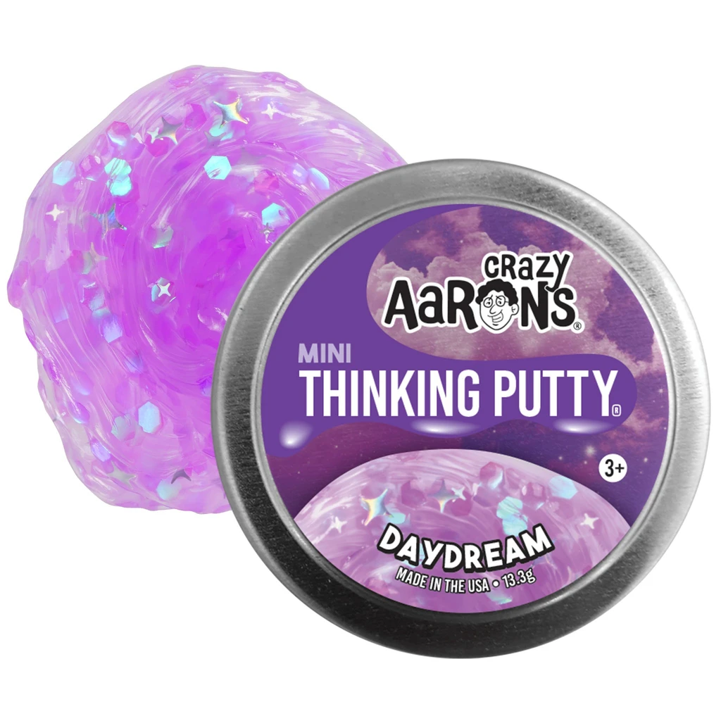 Crazy Aaron's Putty World Toy Novelties Daydream Crazy Effects Small Tin of Thinking Putty