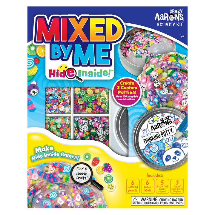 Crazy Aaron's Putty World Toy Novelties Mixed by Me Hide Inside Putty Kit