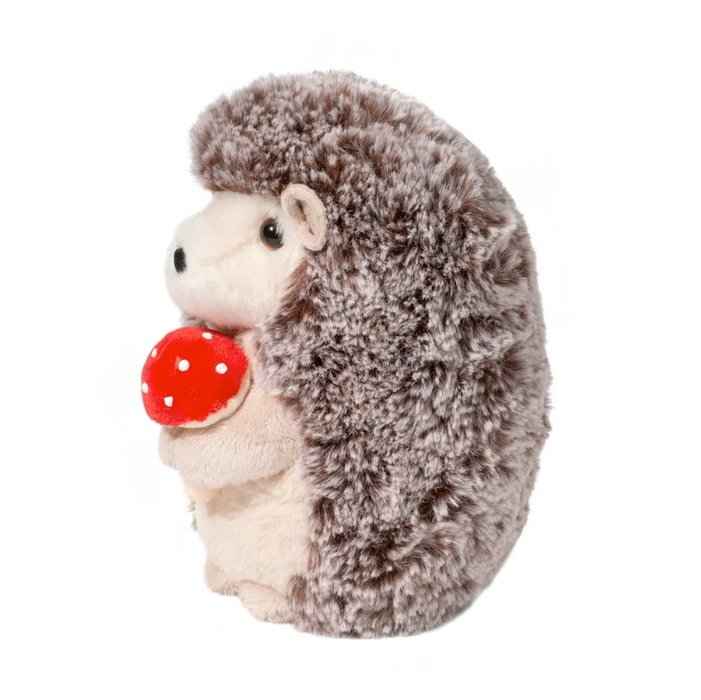 Douglas Toys Toy Stuffed Plush Stuey Hedgehog with Mushroom