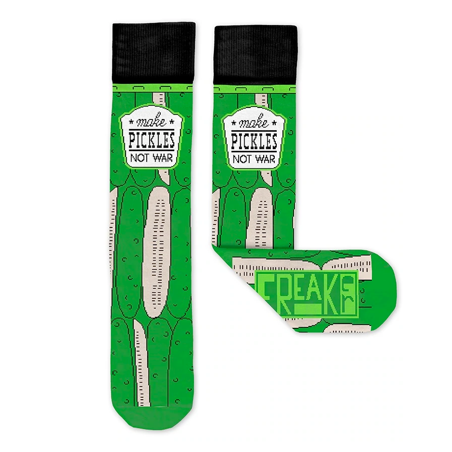 Freaker USA Socks & Tees Pickles Not War Socks