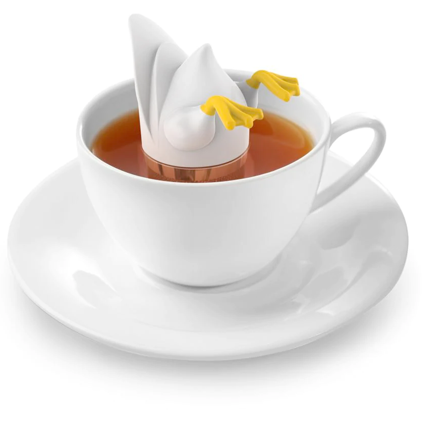 Fred & Friends Kitchen & Table Duck Duck Drink Tea Infuser