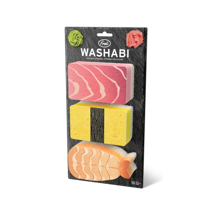 Fred & Friends Kitchen & Table Washabi Sushi Sponges