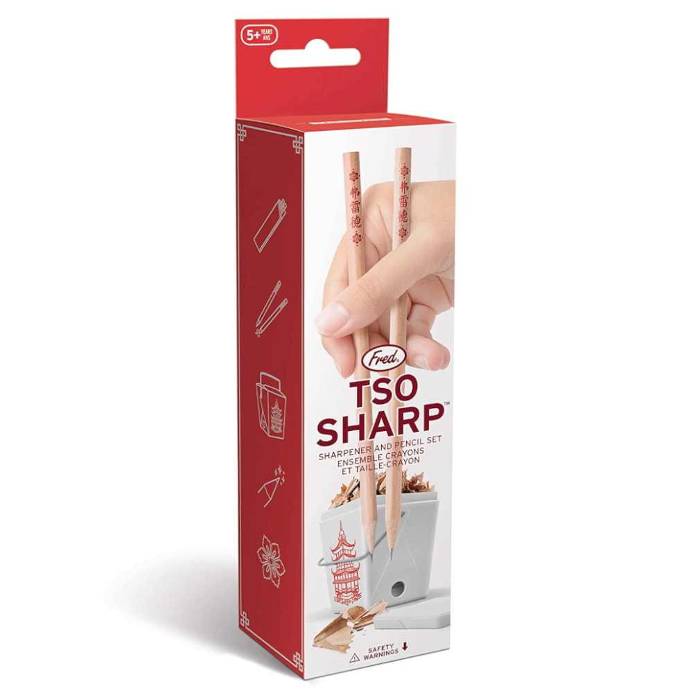 Fred & Friends Office Goods TSO Sharp - pencils + sharpener