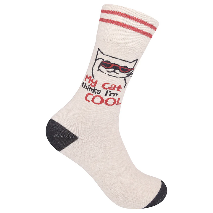 FUNATIC Socks & Tees My Cat Thinks I'm Cool Socks
