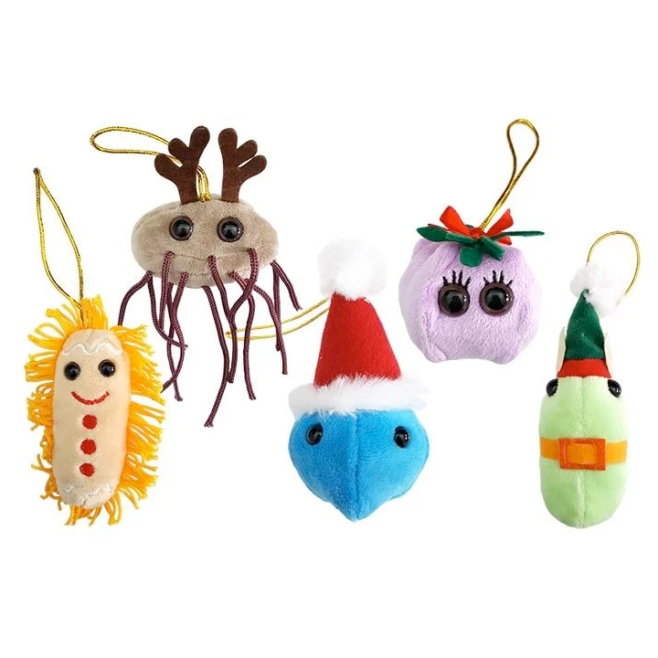 Giantmicrobes Toy Stuffed Plush Giantmicrobes Germ Ornaments
