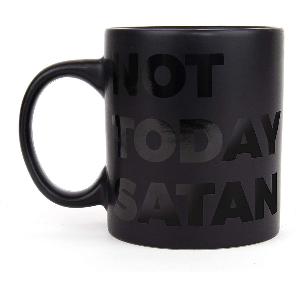 Gift Republic Drinkware & Mugs Not Today Satan Mug
