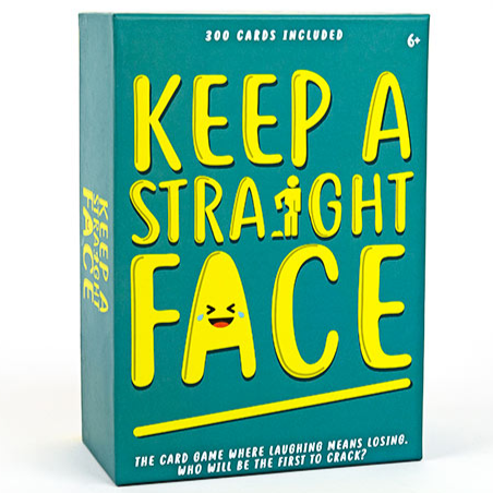 Gift Republic Games Keep a Straight Face Game