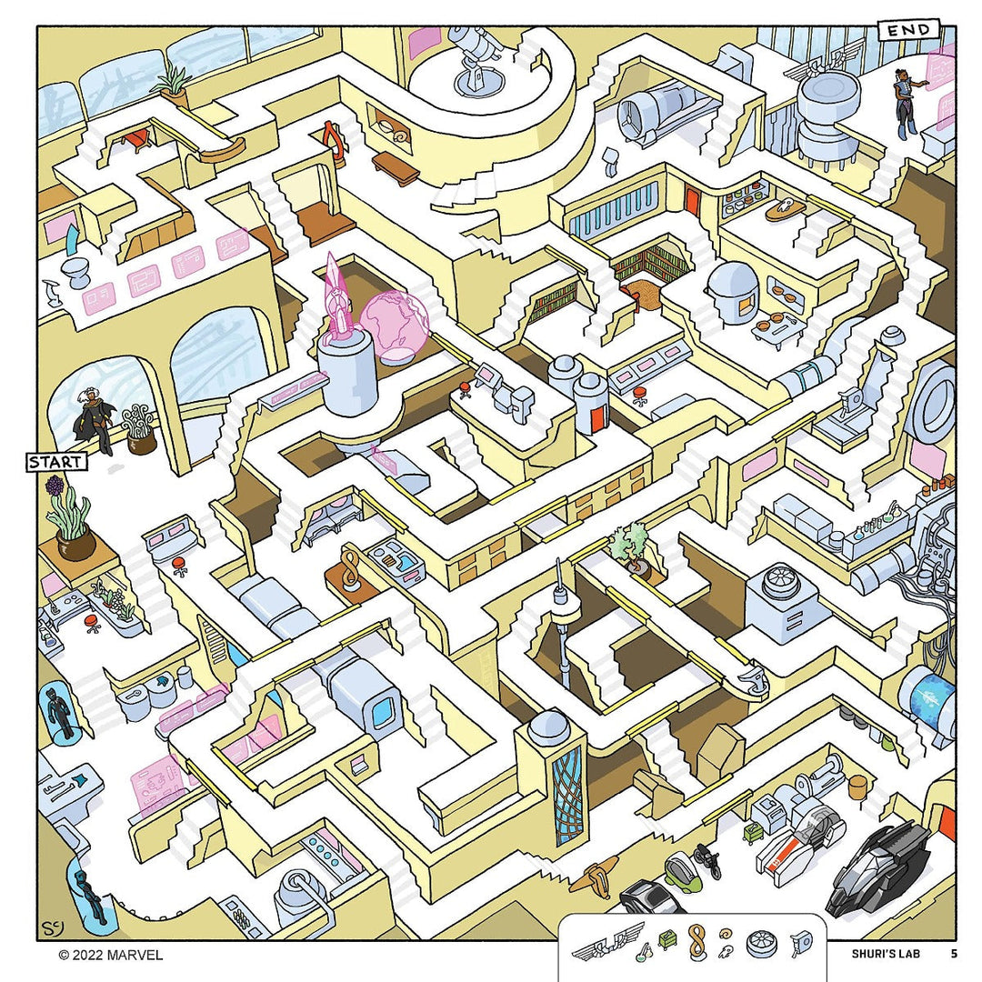 Hachette - Chronicle Books Books Marvel Mazes