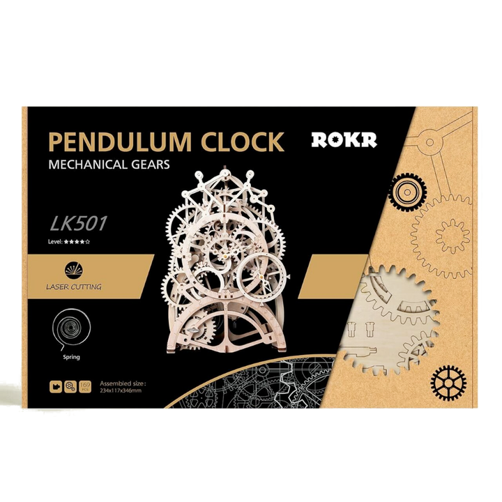 Hands Craft Arts & Crafts DIY Pendulum Clock