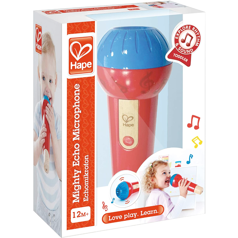 Hape Toy Infant & Toddler Mighty Echo Microphone