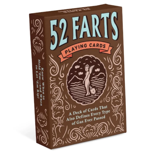Knock Knock GAMES 52 Farts Playing cards