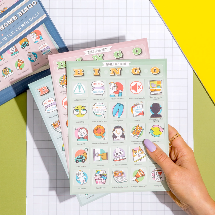 Knock Knock Office Goods Work from Home Bingo Set