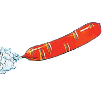 Loftus International Toy Novelties Rocket Balloon 1 pc