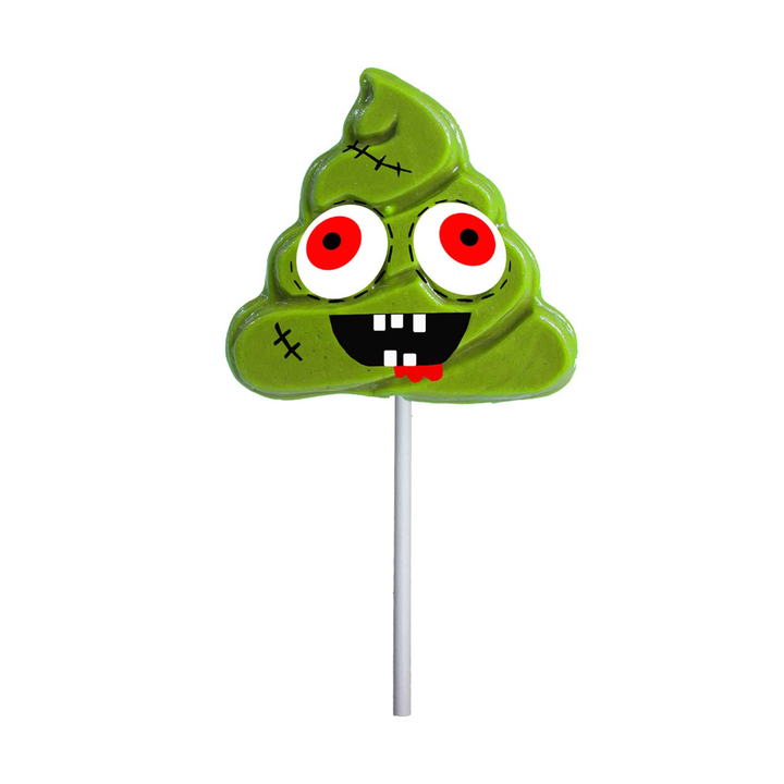 Melville Candy CANDY Zombie Poop Poop Lollipop
