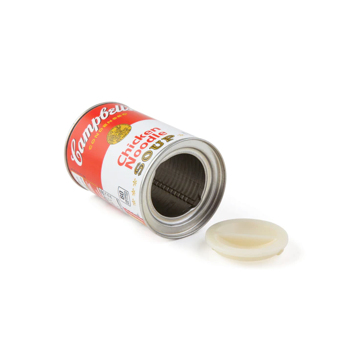 Off the Wagon Shop Funny Novelties Campbells Chicken Noodle Soup Can Safe