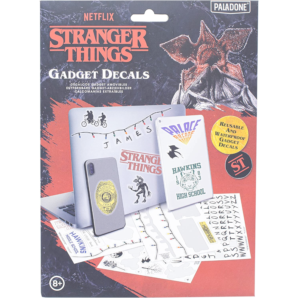 Paladone - first logistics Office Goods Stranger Things Gadget Decals