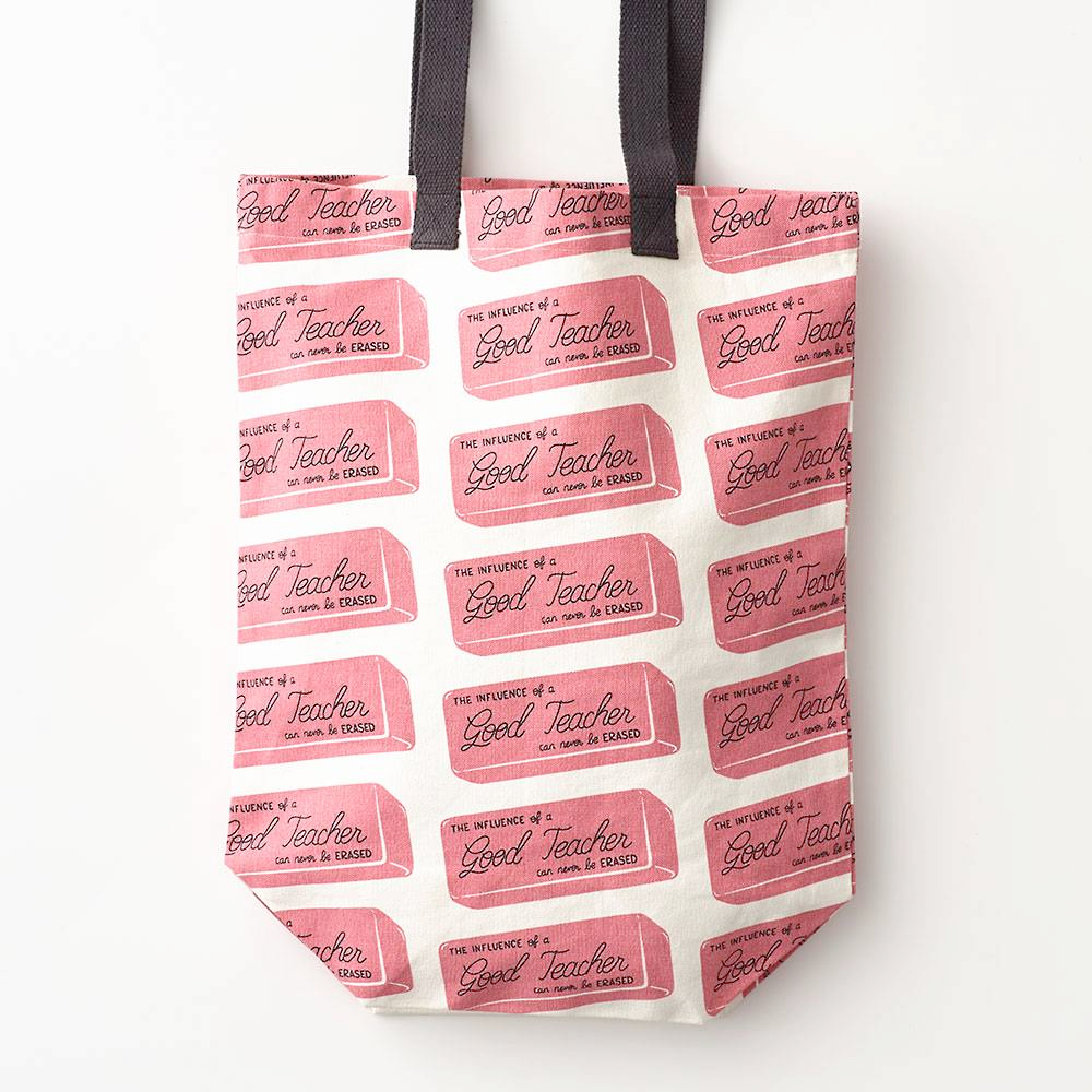 Paper Source Wholesale Bags & Pouches Good Teacher Eraser Tote Bag