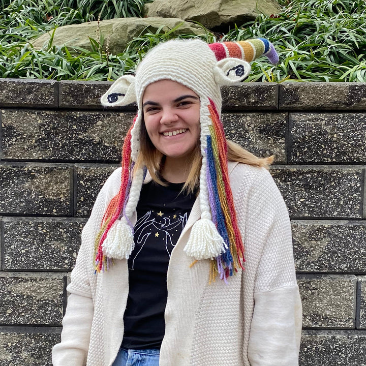 Peruvian Trading Co. Personal Care The Wild Thing Hat Rainbow