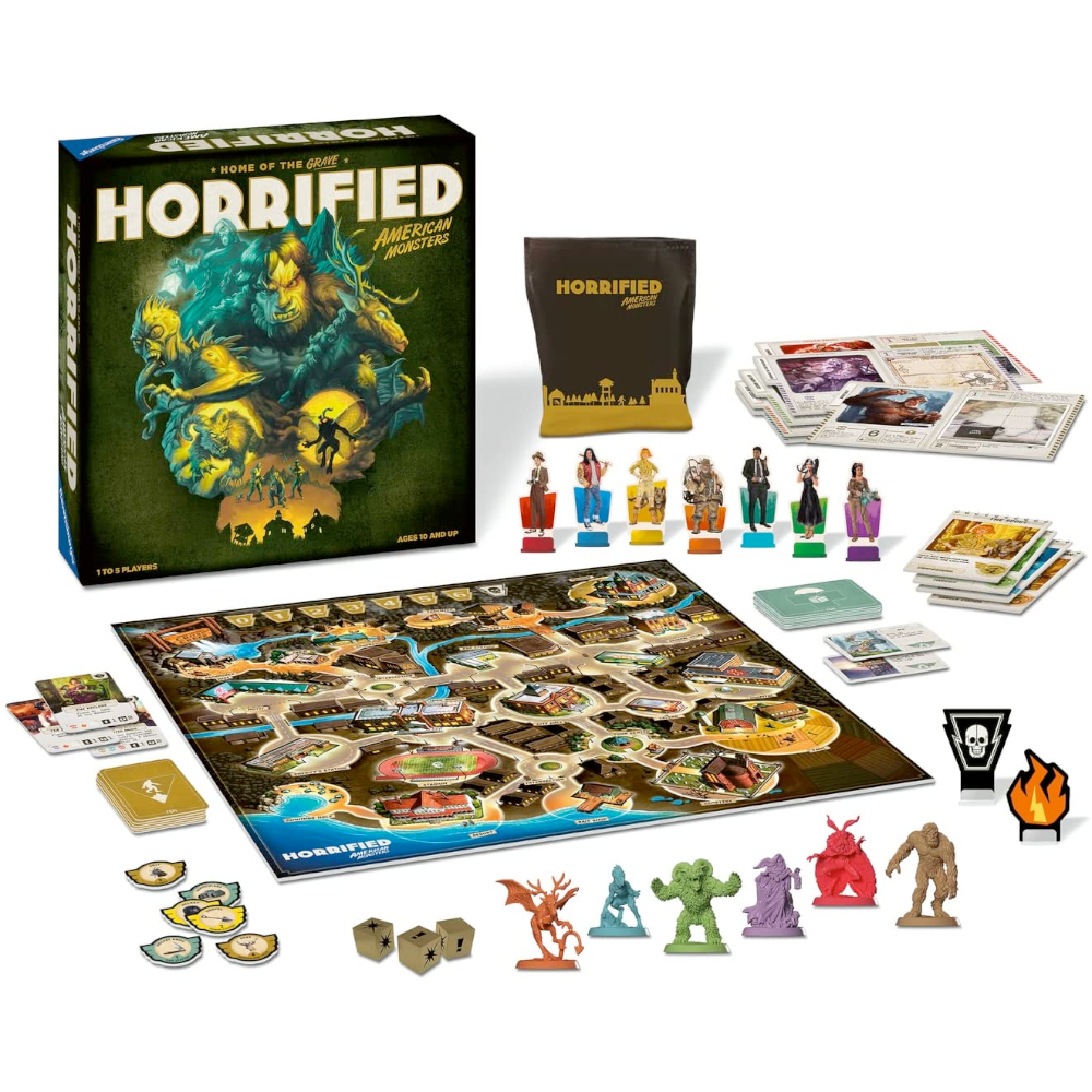 Ravensburger Games Horrified: American Monsters