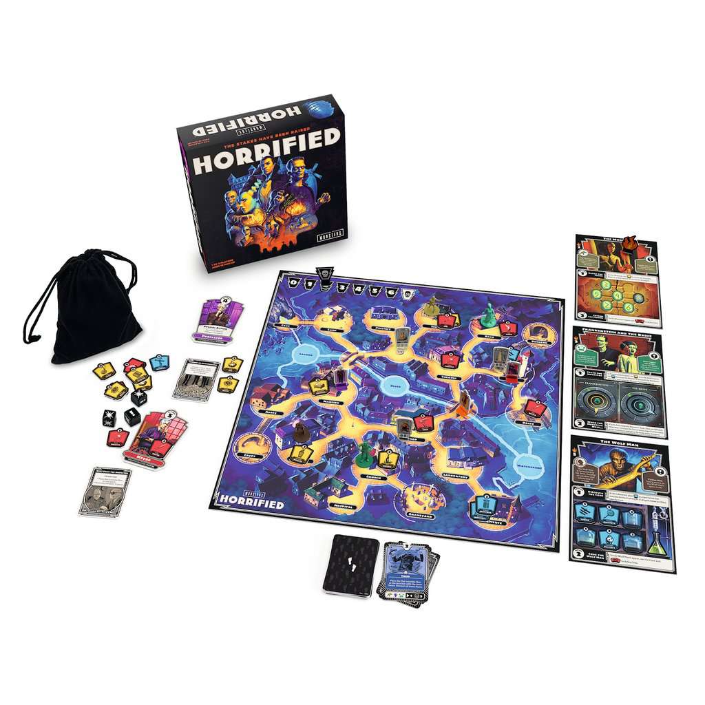 Ravensburger GAMES Horrified: Universal Monsters Game