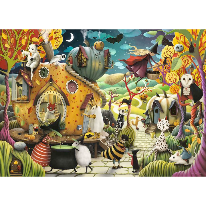 Ravensburger Puzzles Happy Halloween 1000pc puzzle
