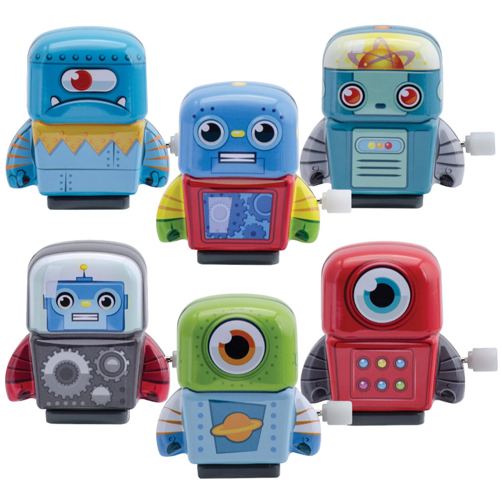 Schylling Toy Novelties Mini Tin Robot - 1 random style