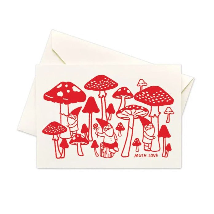 Seltzer Greeting Cards Gnome Mushroom Boxed Notes