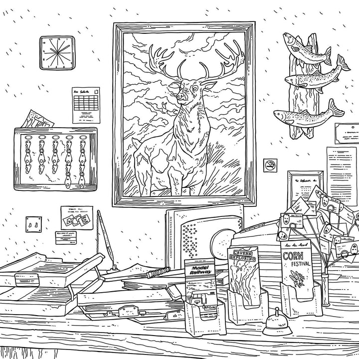 Simon & Schuster Books Schitt Happens - coloring book for fans of Schitt's Creek