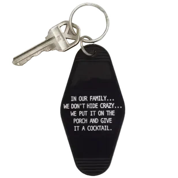 Snark City Personal Care Our Family Crazy Snarky Keychain