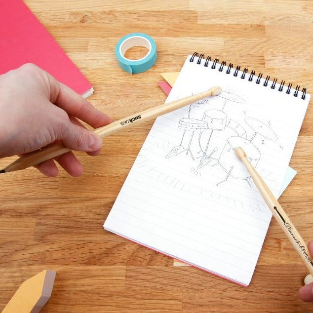 SUCK UK Journals & Notebooks Drumstick Pencils